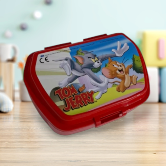 παιδικό πλαστικό ταπεράκι tom and jerry 