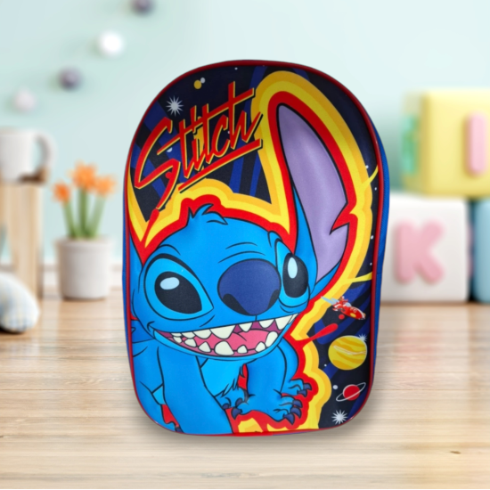 παιδική τσάντα νηπίου μπλέ lilo&stitch disney