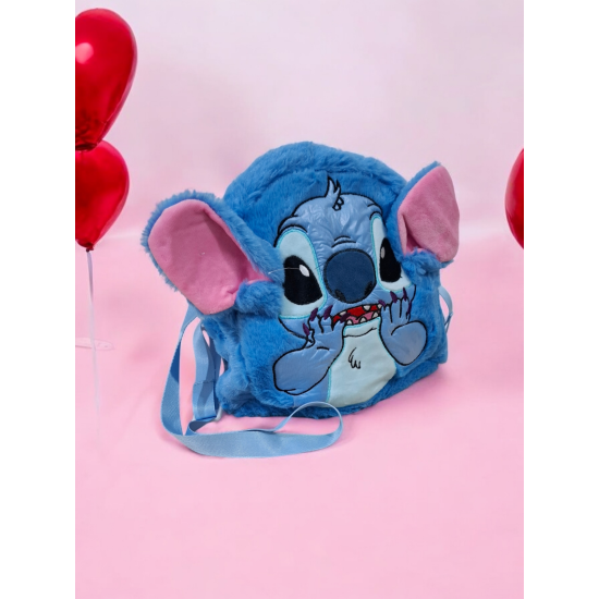 λούτρινη τσάντα πλάτης stitch